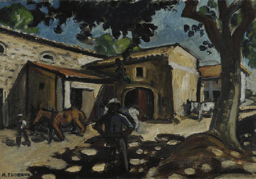 Chevaux au mas Martin