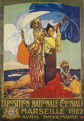 Affiche - Exposition coloniale de 1922