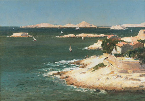 Lever de soleil sur les îles du Frioul