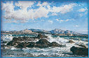 Marseille, vue des îles du Frioul, 1874