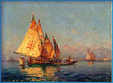 Voiliers à Venise