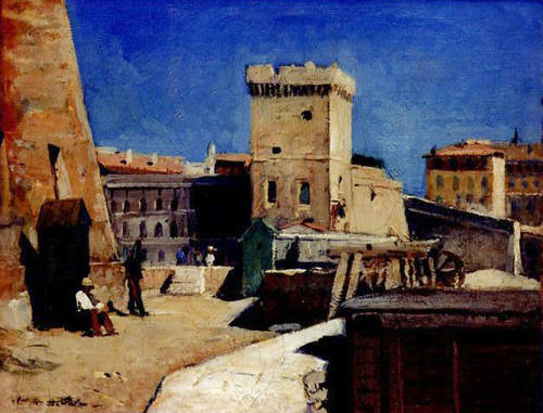 Fort Saint Jean à Marseille, 1876